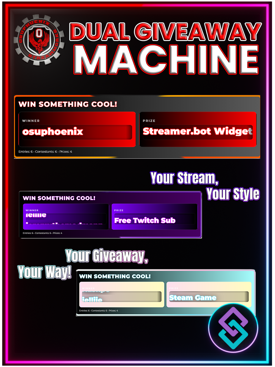 Dual Giveaway Machine